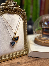 Velaris Heart Locket Necklace | Hand-Painted