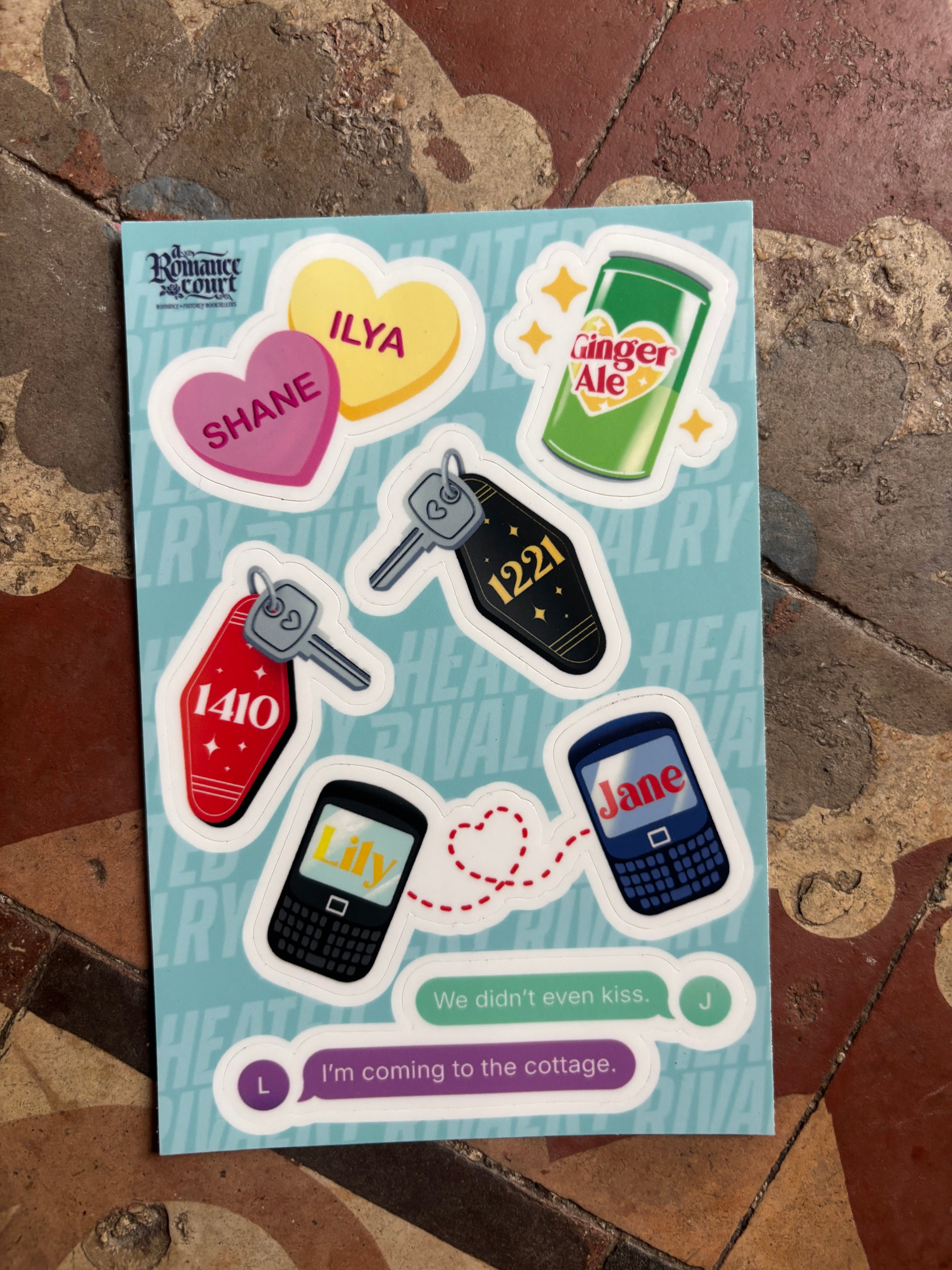 Sticker Sheet x 🏒 Heated Rivalry