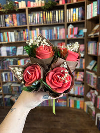Handmade Rose Candle