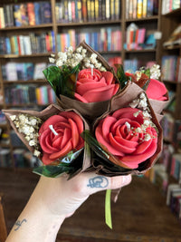 Handmade Rose Candle