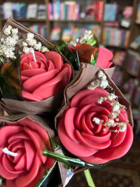 Handmade Rose Candle