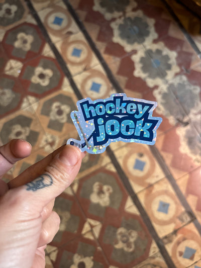 Hockey Jock · Holographic Romance Sticker