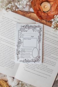 Ivory Swords | 4x6 Book Review Post-it Notepad