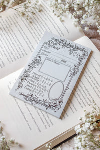 Ivory Swords | 4x6 Book Review Post-it Notepad