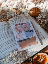 Retro | 4x6 Book Review Post-it Notepad