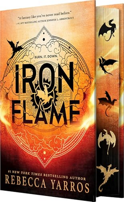 Iron Flame (Sprayed Edges)