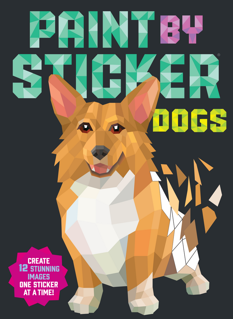 Paint By Sticker: Dogs